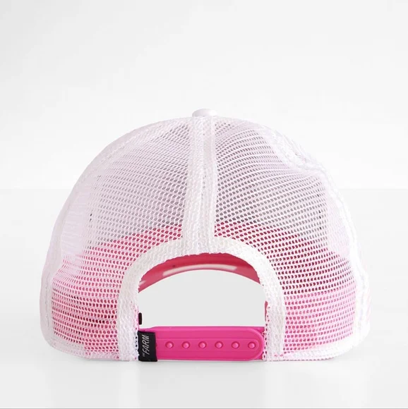 SOLD Goorin Bros Cool Kitty Pink Trucker Snapback Hat NWT - Picture 2 of 3